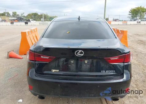 2016 Lexus Is 200T z USA, uszkodzony, nr VIN JTHBA1D27G5001441